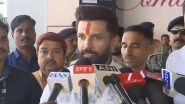 Bihar Assembly Elections 2025 Phase 1 Polling: LJP (RV) Chief Chirag Paswan Urges People to Exercise Their Voting Rights (Watch Video)
