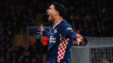 Liverpool 1-4 PSV Eindhoven, UEFA Champions League 2025-26: Couhaib Driouech Nets Brace to Hand Arne Slot's Reds Suffer Yet Another Defeat (Watch Goal Video Highlights)