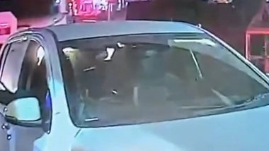 Red Fort Blast: CCTV Video Shows Suspect’s Car Near Parking Area, Delhi Police Examining Footage From Nearby Toll Plazas To Establish Complete Movement