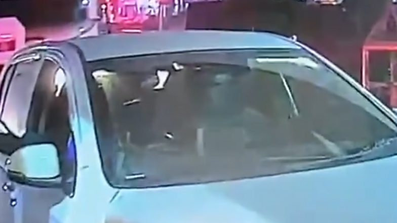Red Fort Blast: CCTV Video Shows Suspect’s Car Near Parking Area, Delhi Police Examining Footage From Nearby Toll Plazas To Establish Complete Movement