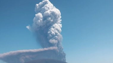 Ethiopia Hayli Gubbi: Volcanic Ash Cloud To Clear India and Drift Towards China by 7:30 PM Today, Says IMD
