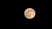Kartik Purnima 2025: Full Moon Graces Night Sky in Chandigarh and Other Parts of Country on 'Kartik Purnima' (Watch Videos)