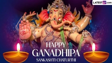 Ganadhipa Sankashti Chaturthi 2025: Date, Shubh Muhurat, Moonrise Time, Chaturthi Tithi, Vrat Katha and Significance of the Auspicious Day Dedicated to Lord Ganesha