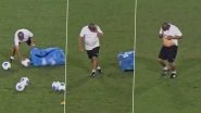 Guatemala Kitman Breaks Down in Tears While Continuing to Work After Team Misses Out on FIFA World Cup 2026 Spot With Loss to Panama (Watch Video)
