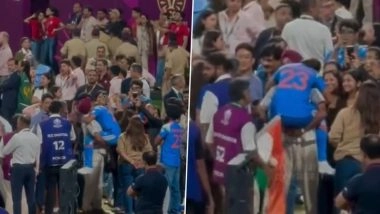 Unseen Video Shows Harmanpreet Kaur's Father, Harmander Singh Bhullar, Lifting Her After India's ICC Women's World Cup 2025 Victory