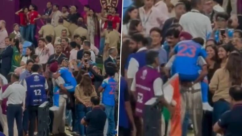 Unseen Video Shows Harmanpreet Kaur's Father, Harmander Singh Bhullar, Lifting Her After India's ICC Women's World Cup 2025 Victory