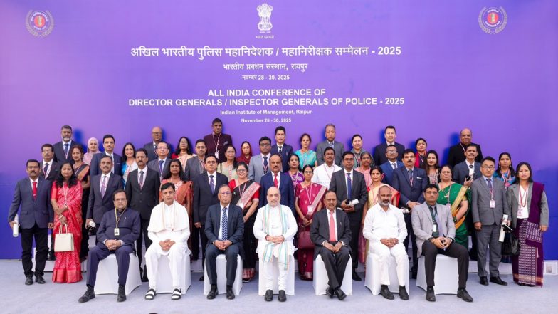 DGP-IGP Conference: Amit Shah Says India Will Be Completely Free From Menace of Naxalism Before Next Conference