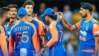 India’s Likely Playing XI for 4th T20I vs Australia: Check Predicted 11 for IND vs AUS Cricket Match in Carrara