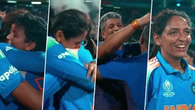 'Pure Emotions...' Check Raw Reactions As Team India Beat South Africa To Lift Historic ICC Women's World Cup 2025 Title in Navi Mumbai (Watch Video)