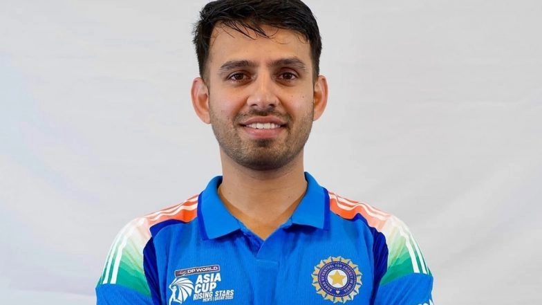 India A vs United Arab Emirates, Asia Cup Rising Stars 2025 Free Live Streaming Online: How To Watch IND A vs UAE T20I Cricket Match Live Telecast on TV in India?