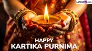 Kartik Purnima 2025 Wishes, Images, Messages: Share Happy Kartik Purnima Greetings, WhatsApp Stickers and HD Wallpapers To Celebrate the Auspicious Day