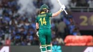 Laura Wolvaardt Becomes Second Player In History to Score Centuries in ICC World Cup Semi-Final and Final, Achieves Feat During IND-W vs SA-W WWC 2025 Summit Clash