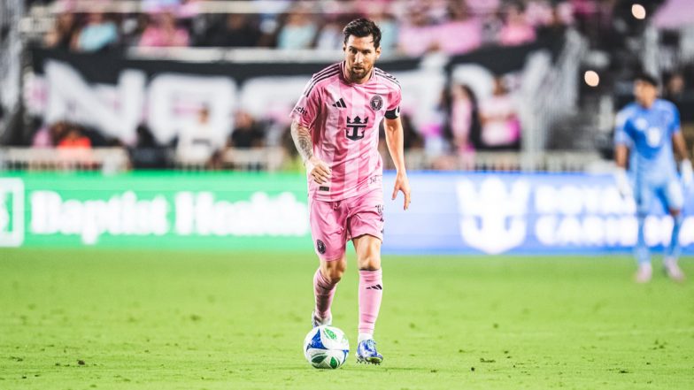 History! Lionel Messi Becomes First MLS Player To Score 40 Goals in Calendar Year Across All Competitions, Achieves Feat During Nashville SC vs Inter Miami MLS Cup 2025 Playoffs