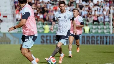 How to Watch Angola vs Argentina, Live Streaming Online? Get Live Telecast Details of International Friendly 2025 Football Match With Time in IST