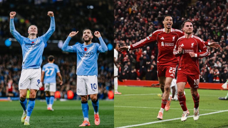 Manchester City vs Liverpool Premier League 2025&ndash;26 Free Live Streaming Online: How To Watch EPL Match Live Telecast on TV &amp; Football Score Updates in IST?
