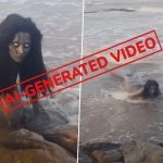 Is the ‘Mermaid Spotted in Bandra’ Video Real or Fake? Viral Reel Claiming Mermaid Washed Up Near Carter Road in Mumbai Is AI-Generated, Reveals Fact Check