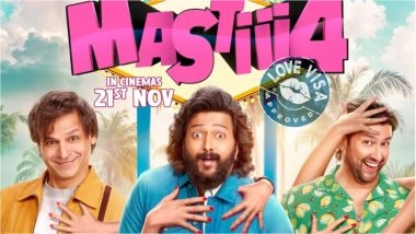 'Mastiii 4' Box Office: Pan-India Distributors Bet Big on Riteish Deshmukh, Vivek Oberoi and Aftab Shivdasani's Adult Comedy Ahead of Its Grand Release