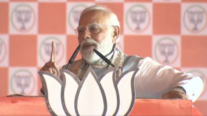 Bihar Assembly Elections 2025: RJD, Congress Do Not Understand Language of Development, Says PM Narendra Modi (Watch Videos)