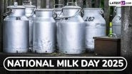 National Milk Day 2025: Date, History and Significance&nbsp;of the Day That Marks the Birth Anniversary of Dr Verghese Kurien, the Father of White Revolution in India