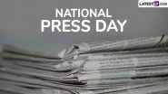 National Press Day 2025 in India: Date, History and Why Free Press Matters for Democracy National Press Day 2025 in India: Date, History and Why Free Press Matters for Democracy