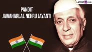 Nehru Jayanti 2025: Date, History and Significance of the Day Celebrating India’s First Prime Minister Pandit Jawaharlal Nehru’s Birth Anniversary Nehru Jayanti 2025: Date, History and Significance of the Day Celebrating India’s First Prime Minister Pandit Jawaharlal Nehru’s Birth Anniversary