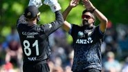 New Zealand Beat West Indies by 9 Runs in NZ vs WI 3rd T20I 2025; Romario Shepherd, Shamar Springer's Late Hitting Goes in Vain