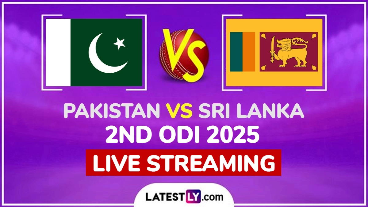 Pakistan vs Sri Lanka Free Live Streaming Online, 2nd ODI 2025: How To Watch PAK vs SL Cricket Match Live Telecast on TV in India?