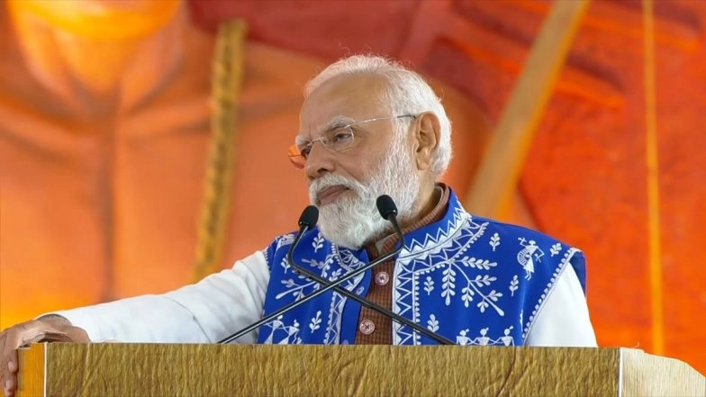 PM Narendra Modi Pays Tribute to Guru Tegh Bahadur on 350th Martyrdom Anniversary, Says ‘His Life, Sacrifice Is Great Source of Inspiration’