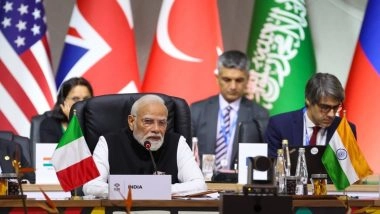 G20 Summit 2025: PM Narendra Modi Highlights India's Human-Centric Vision, Pitches for Critical Minerals Circularity Initiative