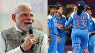 PM Narendra Modi Congratulates India After Harmanpreet Kaur and Co Win ICC Women's World Cup 2025 Title With Victory over South Africa (See Post)