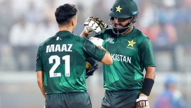 Pakistan Shaheens Beat India A By 8 Wickets in Asia Cup Rising Stars 2025; Maaz Sadaqat's Star All-Round Show Helps PAK A Qualify for Semi-Finals