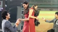 Palash Muchhal Proposes to Smriti Mandhana at India's ICC Women's World Cup 2025 Winning Venue, Adorable Video Goes Viral