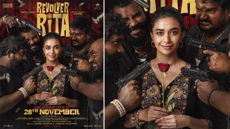 ‘Revolver Rita’: Keerthy Suresh’s Action-Comedy To Release Worldwide on November 28 (View Poster)