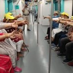 ‘Metro Line 3 Is for Everyone!’: 25 Senior Citizens of Priyadarshani Laughter Club Travel by Mumbai Metro Line 3, Enjoy Joyful Ride on the Aqua Line (See Pics)