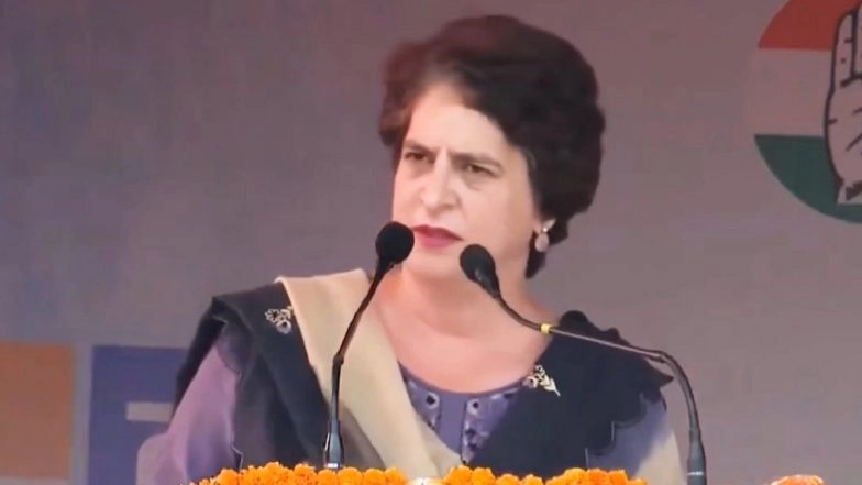 Bihar Assembly Elections 2025: Priyanka Gandhi Urges Focus on Jobs and Development in Bihar Rallies; Jabs at NDA’s Governance in State (See Pics and Video)