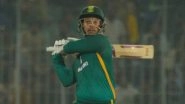 South Africa Beats Pakistan By 8 Wickets in 2nd ODI 2025; Quinton de Kock's Century, Nandre Burger's Four-Wicket Haul Help Visitors Level Series 1-1 South Africa Beats Pakistan By 8 Wickets in 2nd ODI 2025; Quinton de Kock's Century, Nandre Burger's Four-Wicket Haul Help Visitors Level Series 1-1