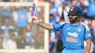 Rohit Sharma Scripts History! 'Hitman' Breaks Shahid Afridi's World Record for Most Sixes in ODI Cricket; Achieves Feat During IND vs SA 1st ODI 2025