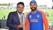 Rohit Sharma Appointed As ICC T20 World Cup 2026 Brand Ambassador; Star Indian Cricketer Becomes First Active Player to Receive Honour