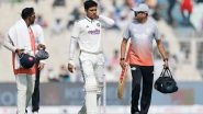 Shubman Gill Injury Update: India Test Captain Admitted to Hospital for Neck Spasm, Availability for Remainder of IND vs SA 1st Test 2025 Unknown Shubman Gill Injury Update: India Test Captain Admitted to Hospital for Neck Spasm, Availability for Remainder of IND vs SA 1st Test 2025 Unknown