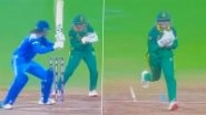 Smriti Mandhana Wicket Video: Watch Chloe Tryon Dismiss Star Indian Opener During IND-W vs SA-W ICC Women's World Cup 2025 Final