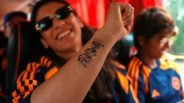 Smriti Mandhana Celebrates ICC Women’s World Cup 2025 Victory With Special Tattoo (See Pic)