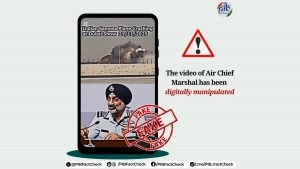 Did Air Chief Marshal AP Singh Criticise the Tejas Fighter Jet and Call It 'Samosa'? PIB Fact Check Debunks AI-Generated Fake Video Going Viral on Social Media