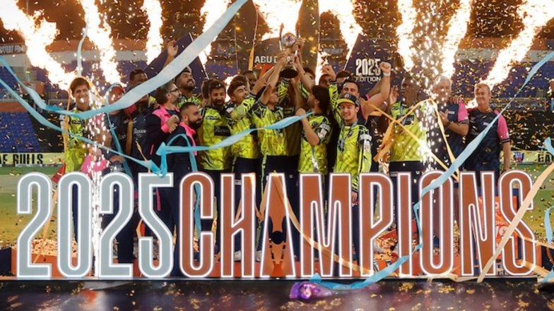 UAE Bulls Win Abu Dhabi T10 2025, Beat Aspin Stallions By 80 Runs to Clinch Title