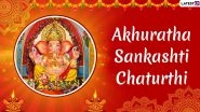 Akhuratha Sankashti Chaturthi 2025: Date, Shubh Muhurat Time, Rituals, Puja Vidhi and Significance of Worshiping Lord Ganesha Akhuratha Sankashti Chaturthi 2025: Date, Shubh Muhurat Time, Rituals, Puja Vidhi and Significance of Worshiping Lord Ganesha
