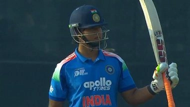 14-Year-Old Vaibhav Suryavanshi Smashes 32-Ball Hundred, Becomes India's Joint Third-Fastest T20 Centurion During India A vs UAE Asia Cup Rising Stars 2025 Match