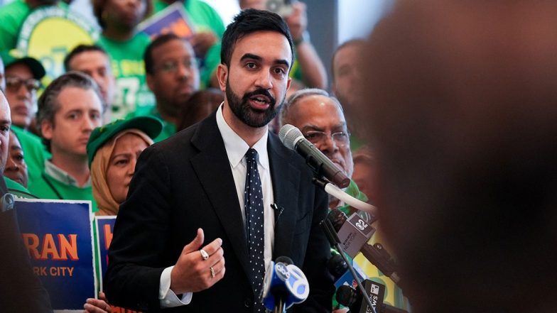 Zohran Mamdani Wins New York City Mayoral Election 2025, Defeating Andrew Cuomo; Set To Become First Muslim Mayor of NYC
