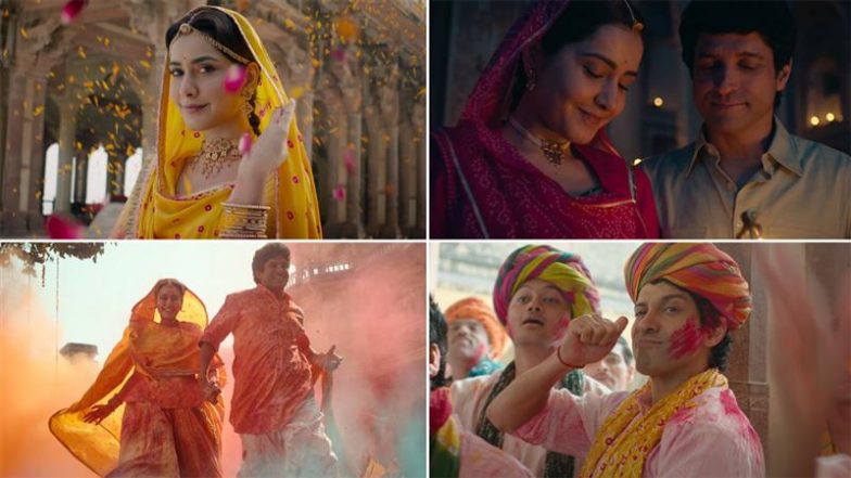 ‘120 Bahadur’ Song ‘Naina Ra Lobhi’: Farhan Akhtar and Raashi Khanna Shine in This Soulful Romantic Track Sung by Javed Ali and Asees Kaur (Watch Video)