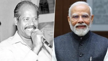PM Narendra Modi Condoles the Death of Renowned Poet Ande Sri, Says ‘His Words Had the Power To Stir Hearts’ (View Post)