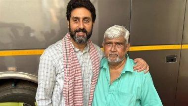 Abhishek Bachchan Pens Heartfelt Tribute to Bollywood Makeup Artist Ashok Sawant; Says ‘He Was the First Person Whose Feet I Would Touch and Take His Blessings’ (View Post)