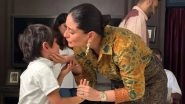 Kareena Kapoor Khan Shares Cute Mother-Son Moment as Taimur Greets Her With a Warm Hug After School (View Pics)